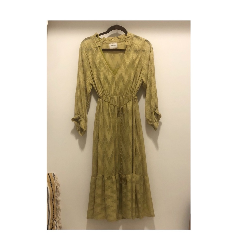 Anthropologie maxi dress. 98